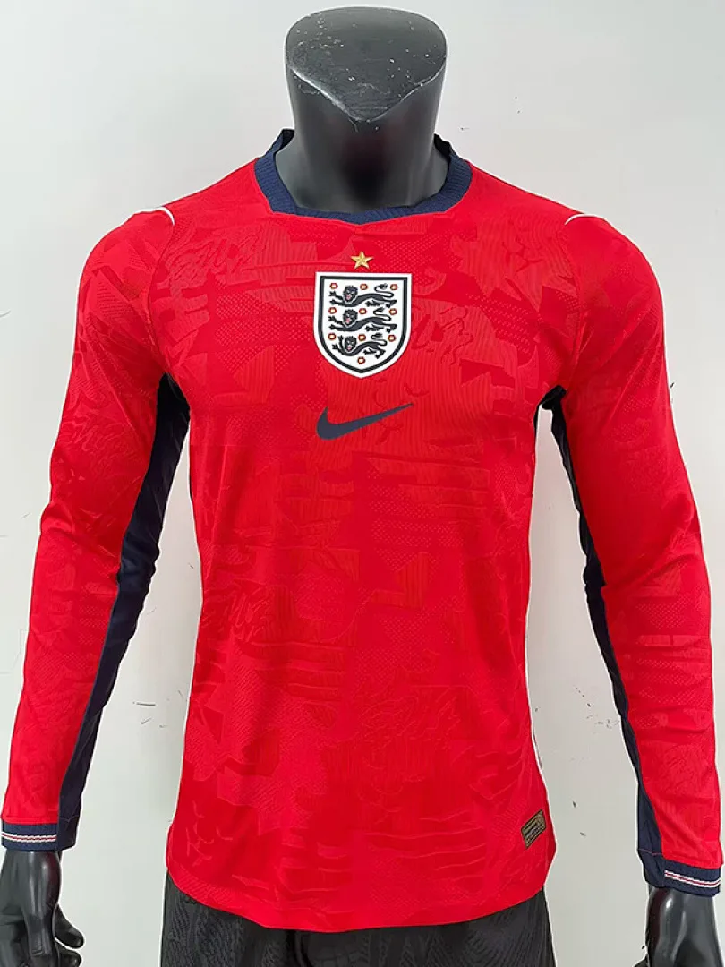 England 2026/27 Away Shirt Long Sleeve Player Version — 2