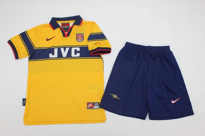 Arsenal 1996/97 Away Kids Kit — 1