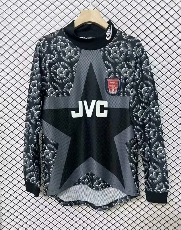 Arsenal 1994/95 Goalkeeper Shirt Long Sleeve Black