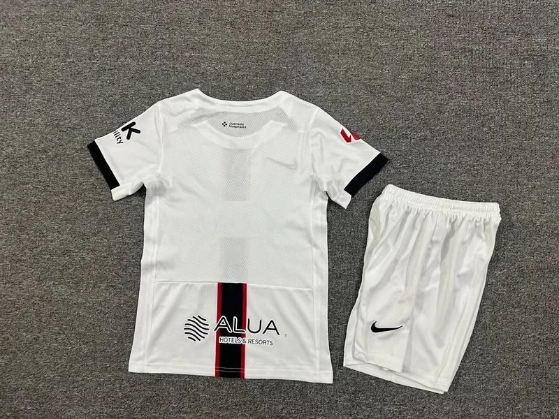Mallorca 2025/26 Away Kids Kit White — 2