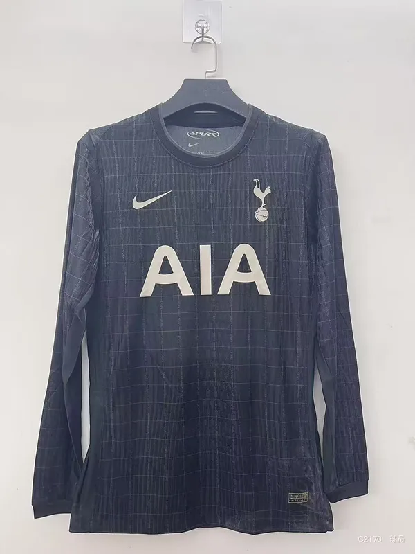 Tottenham Hotspur 2025/26 Segunda Equipación Camiseta Manga Larga Versión Jugador — 2