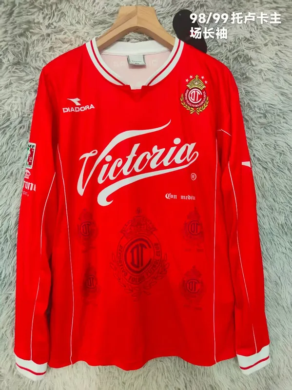 Toluca 1998/99 Home Shirt Long Sleeve — 2