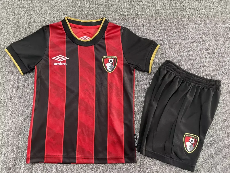 Bournemouth 2025/26 Home Kids Kit — 1