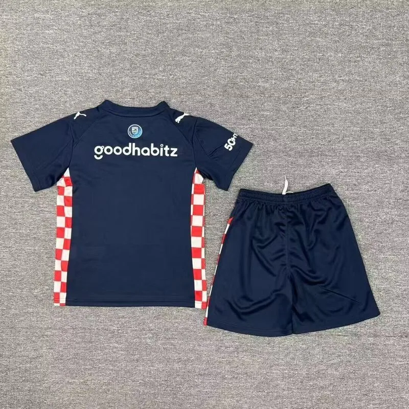PSV Eindhoven 2025/26 Away Kids Kit
