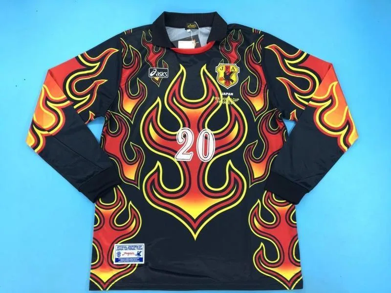 Japan 1998 Goalkeeper Shirt Black