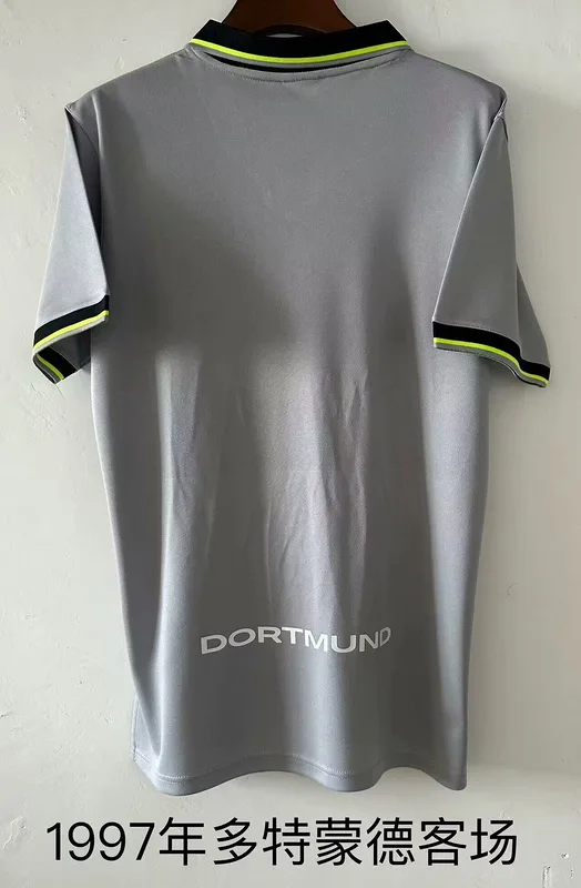 Borussia Dortmund 1997 Away Shirt Grey