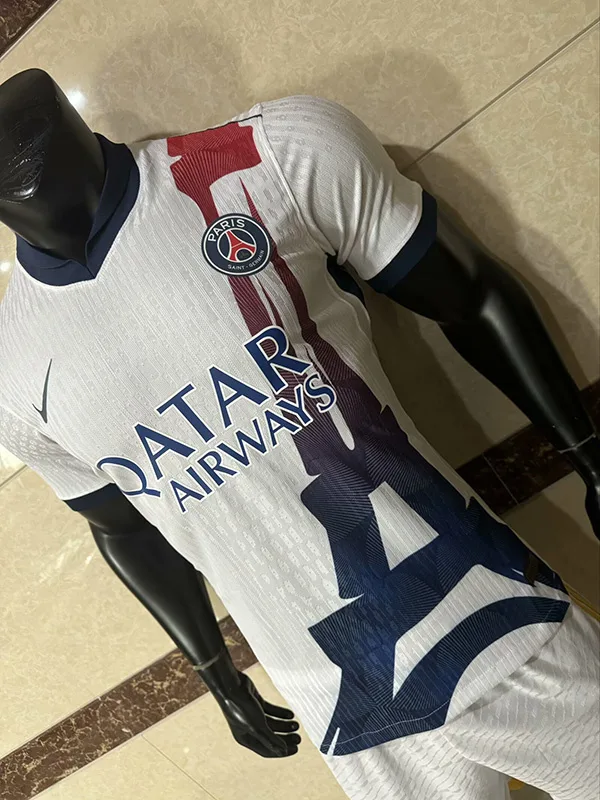 Paris Saint-Germain 2025/26 Segunda Equipación Camiseta Versión Jugador White — 1