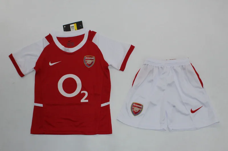 Arsenal 2002/04 Primera Equipación Conjunto de Niño