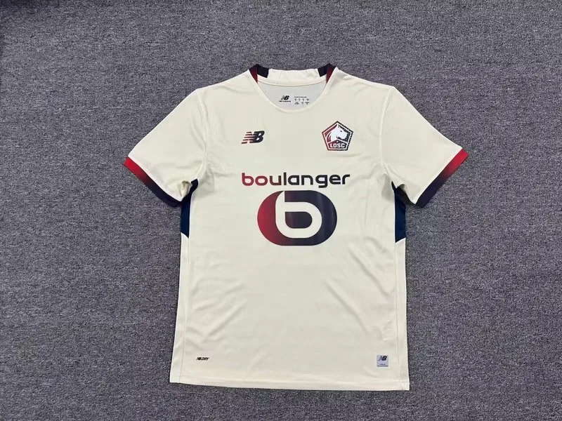 Lille 2025/25 Extérieur Maillot Manches Courtes — 2