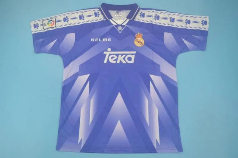Real Madrid 1996/97 Segunda Equipación Camiseta Purple
