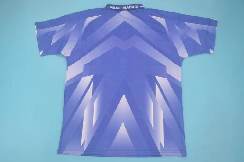 Real Madrid 1996/97 Segunda Equipación Camiseta Purple — 2