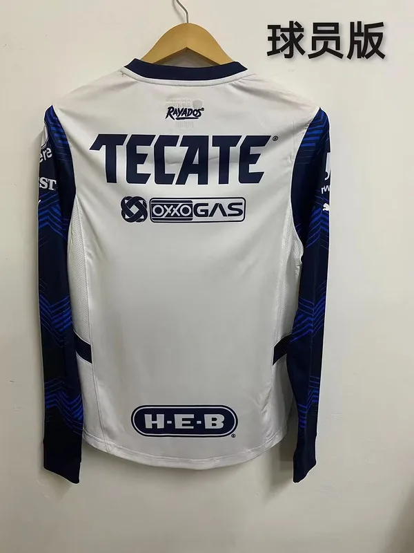 Monterrey 2024/25 Segunda Equipación Camiseta Manga Larga Versión Jugador — 1