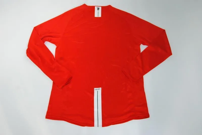 Manchester United 2007/08 Shirt Long Sleeve — 2