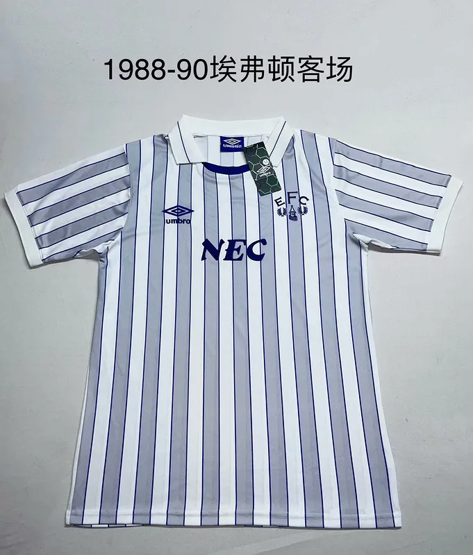 Everton 1988/90 Auswärts Trikot — 2