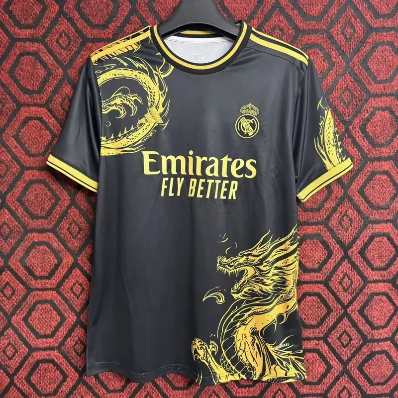 Real Madrid 2024 Maillot Édition Spéciale Black 24 Dragon — 2