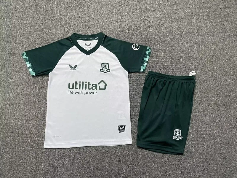 Middlesbrough 2025/26 Tercera Equipación Conjunto de Niño
