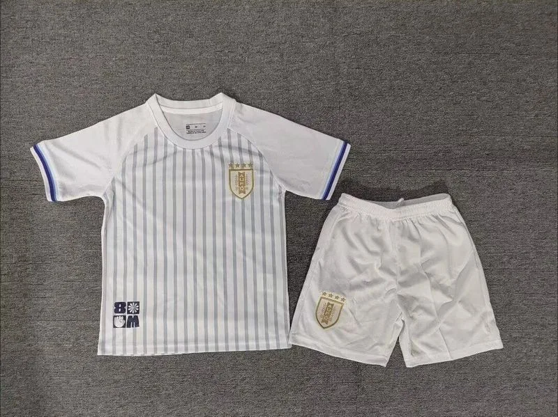 Uruguay 2024 Extérieur Ensemble Enfant White — 2