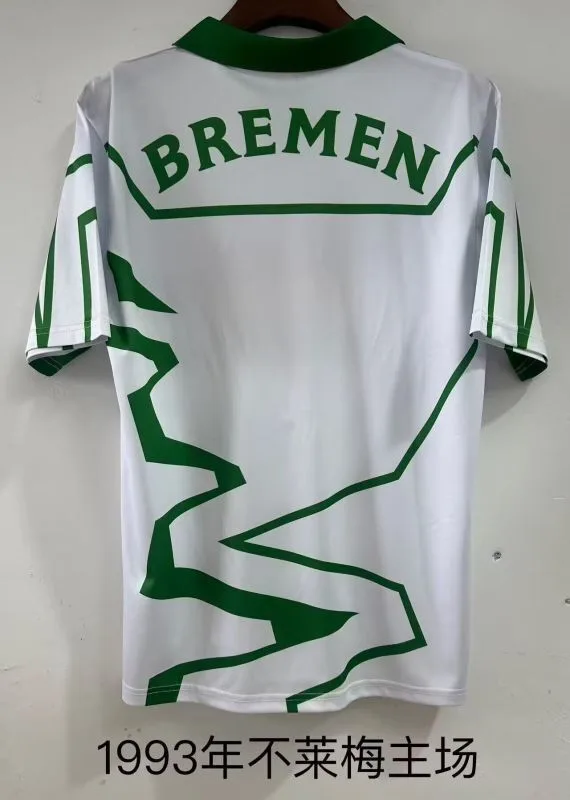 Werder Bremen 1993 Domicile Maillot — 2