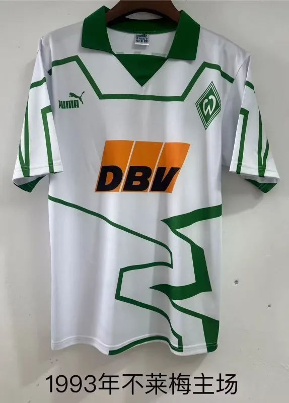 Werder Bremen 1993 Domicile Maillot