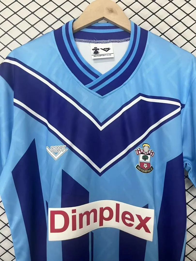 Southampton 1993/95 Away Shirt Blue — 2