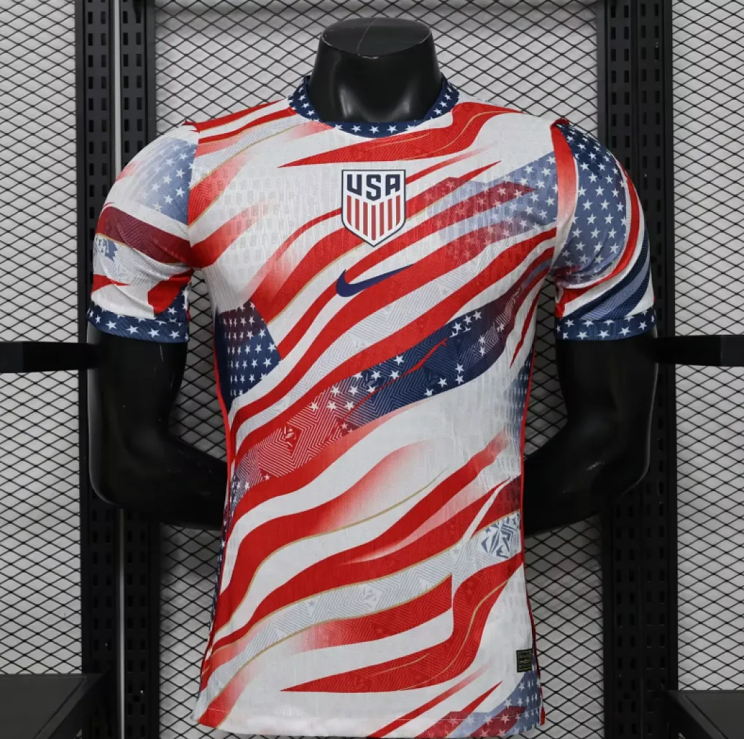 USA 2026 Shirt Player Version White — 2