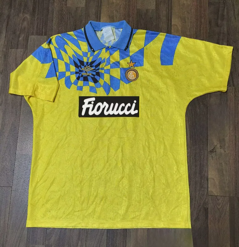 Inter Milan 1992/94 Third Shirt Yellow