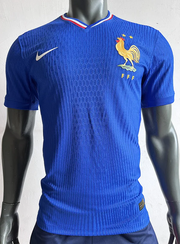 France 2024/25 Home Shirt Player Version — 2