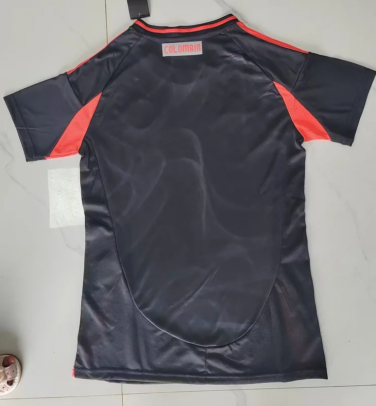 Colombia 2024 Away Women's Shirt Black — 2