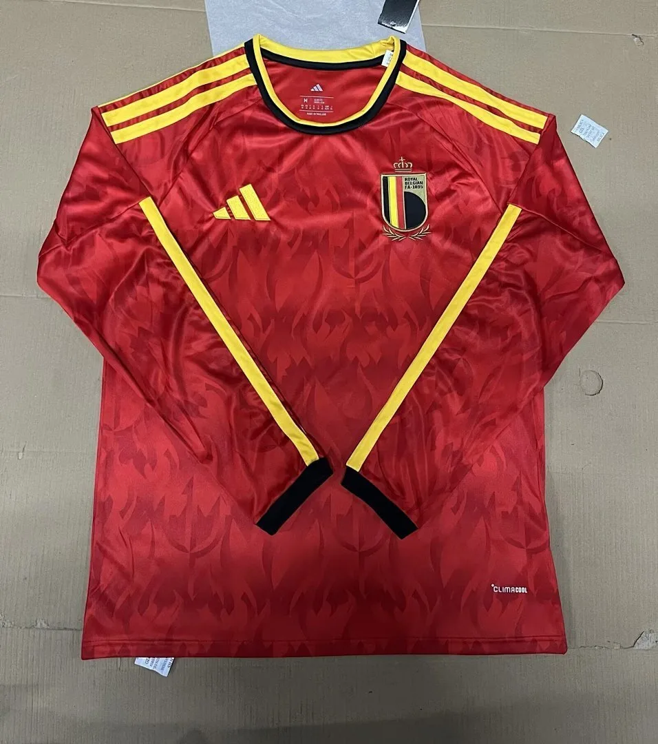 Belgium 2026 Home Shirt Long Sleeve — 2