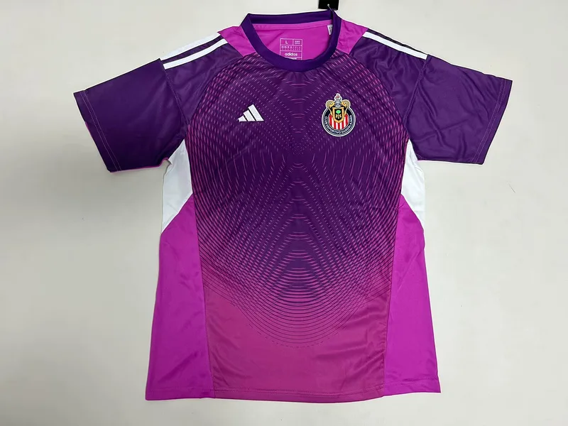 Chivas Guadalajara 2025/26 Goalkeeper Shirt Pink — 2