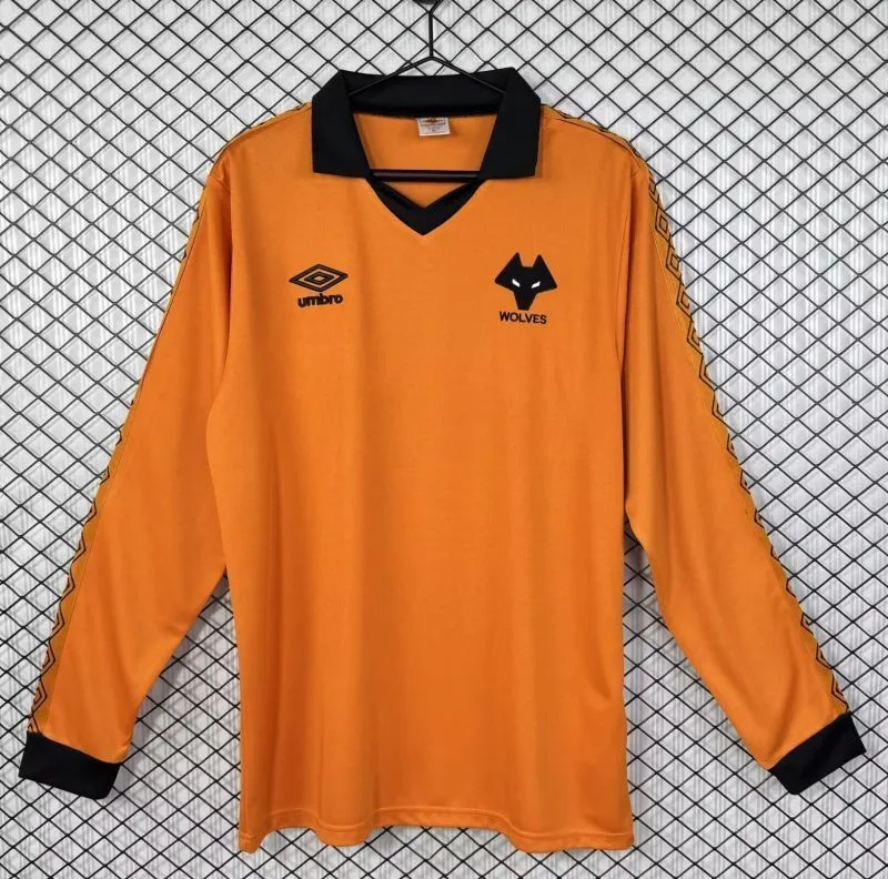 Wolverhampton Wanderers 1980/81 Home Shirt Long Sleeve