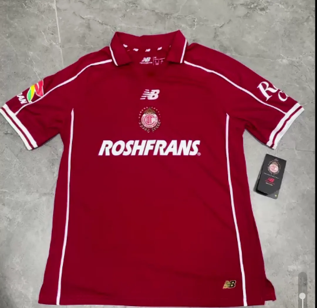 Toluca 2026/27 Home Shirt Short Sleeve Red