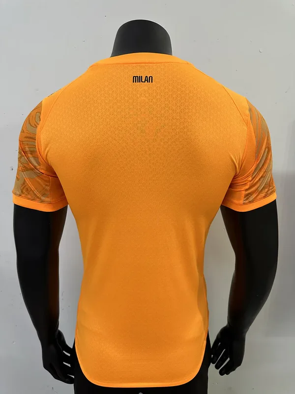 AC Milan 2025/26 Shirt Player Version Orange — 2