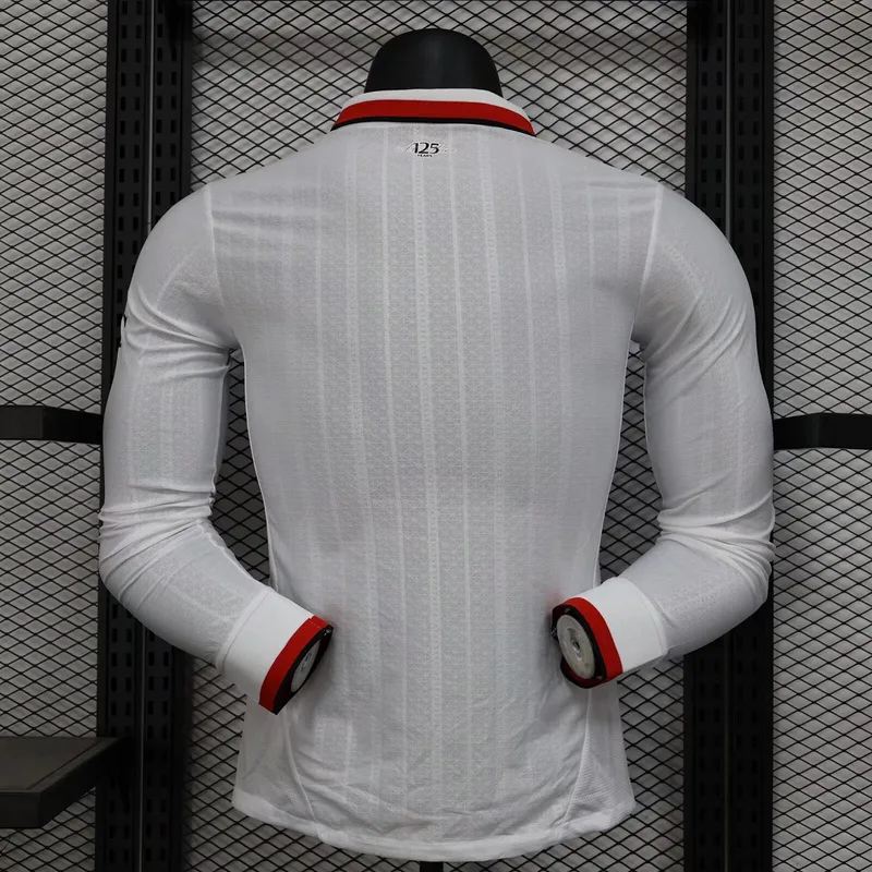 AC Milan 2024/25 Segunda Equipación Camiseta Manga Larga Versión Jugador