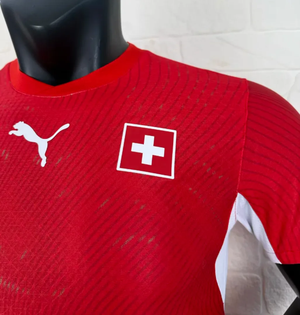 Switzerland 2026 Home Shirt Player Version — 2