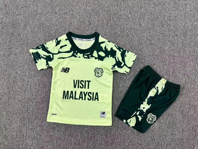 Cardiff City 2025/26 Extérieur Ensemble Enfant