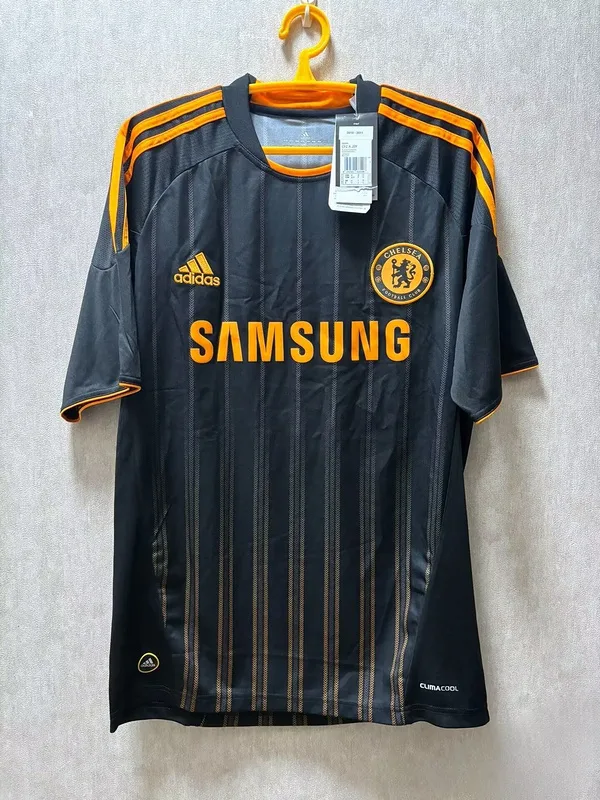 Chelsea 2010/11 Third Shirt Black — 2