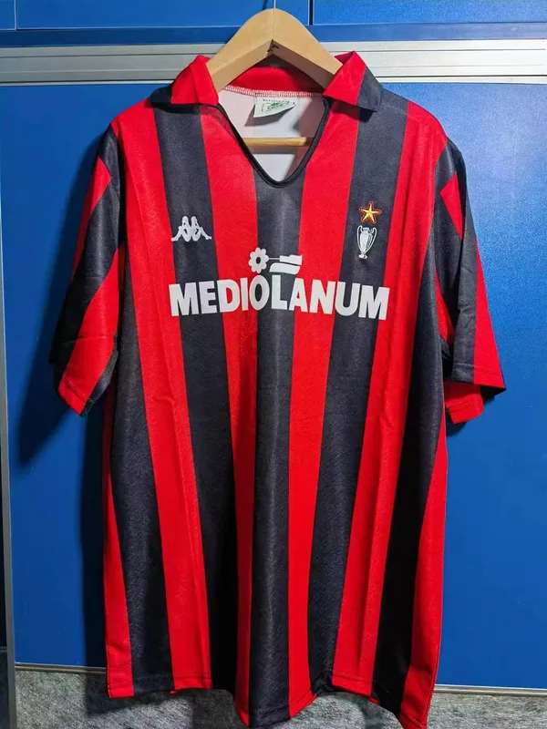 AC Milan 1989/90 Home Shirt — 2