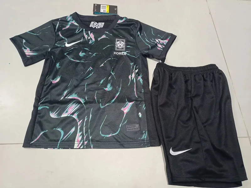 South Korea 2024/25 Away Kids Kit — 2