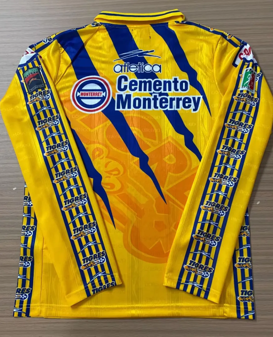 Tigres UANL 1997/98 Home Shirt Long Sleeve — 2