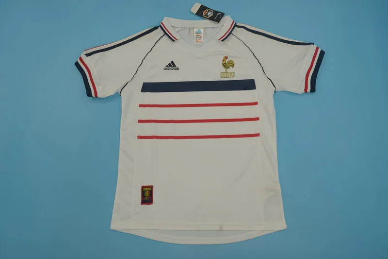 France 1998 Away Shirt White