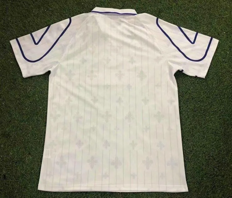 Fiorentina 1997/98 Segunda Equipación Camiseta White