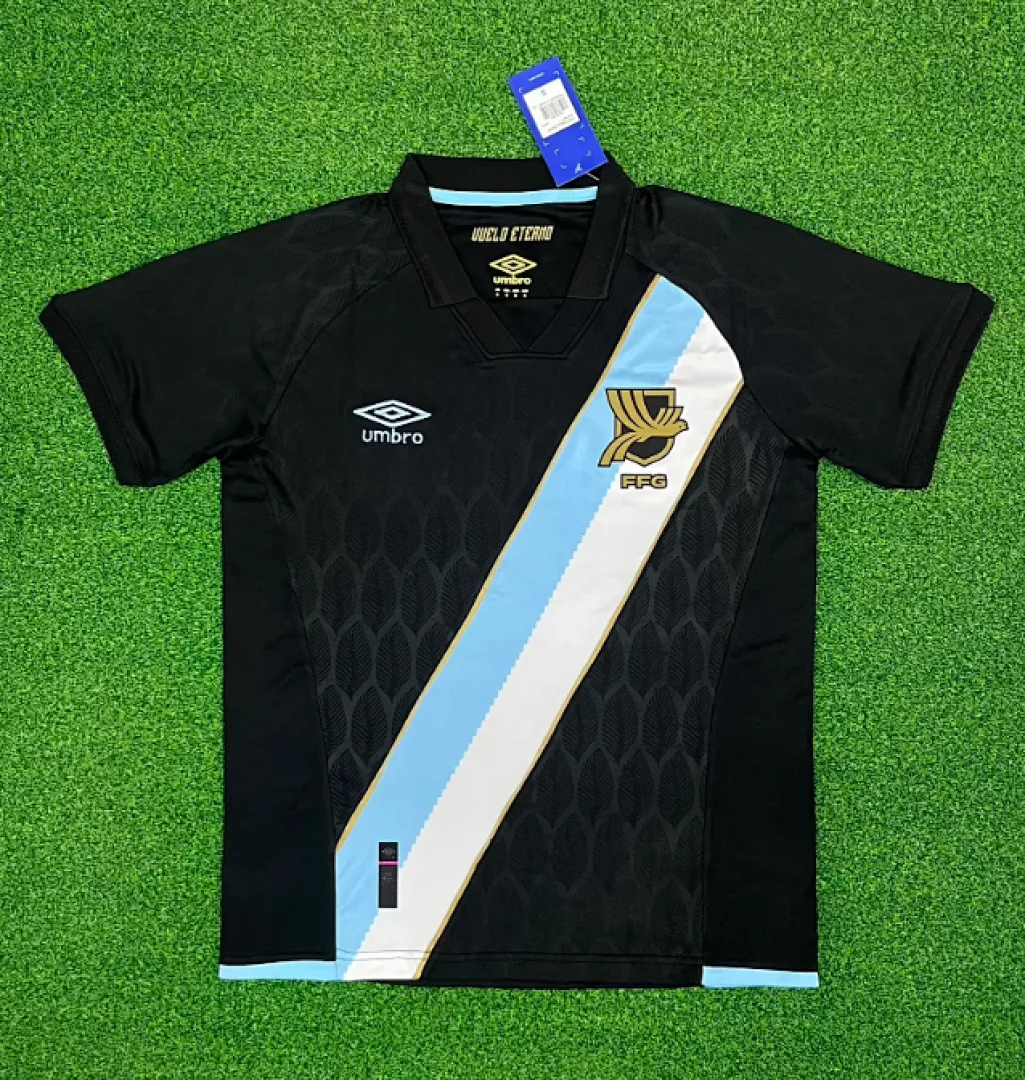 Guatemala 2026 Away Shirt Black — 2