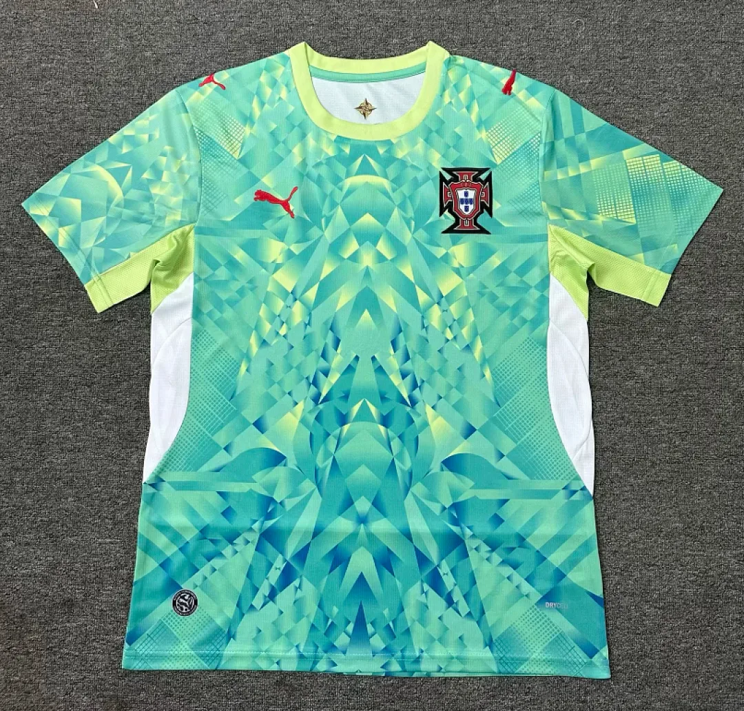 Portugal 2026 Goalkeeper Shirt Green — 2