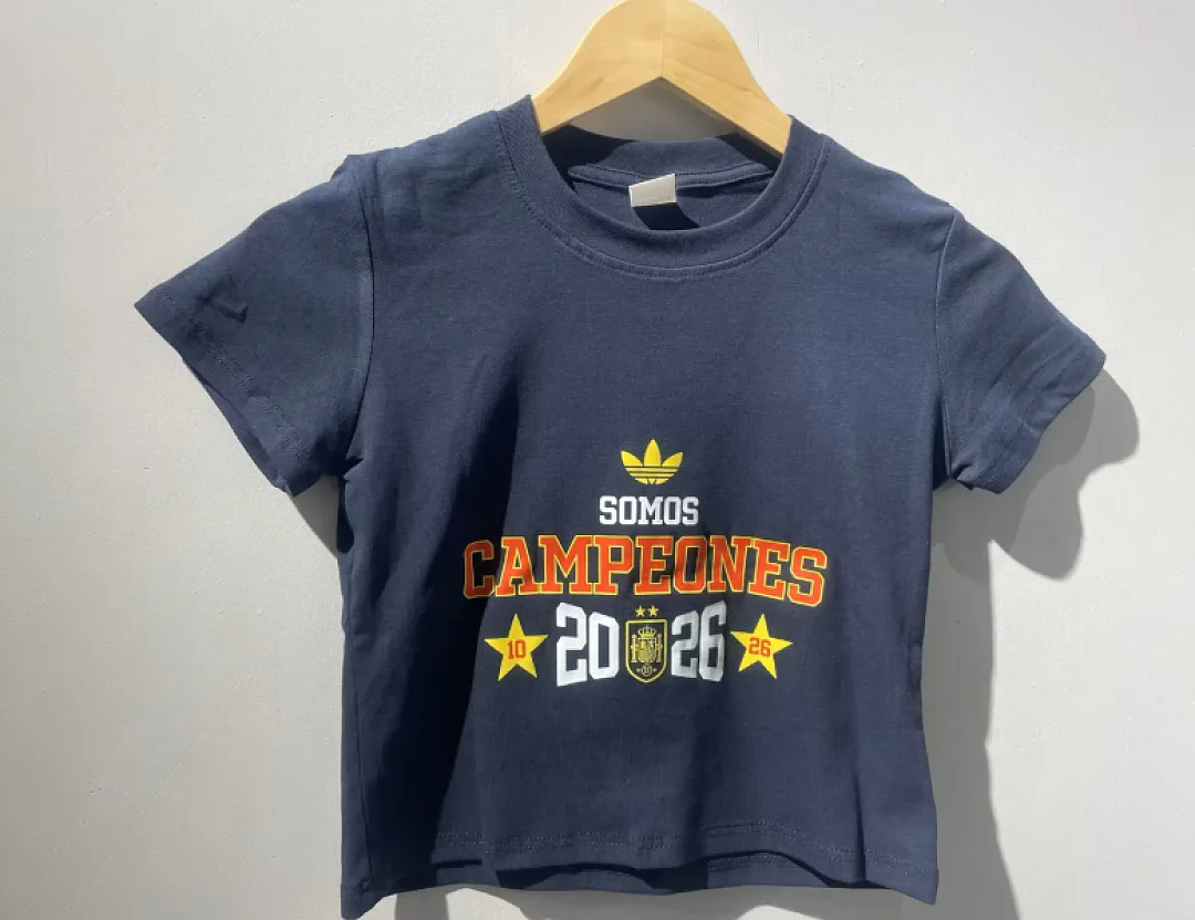 España 2026 Camiseta de Mujer Campeón Blue — 2