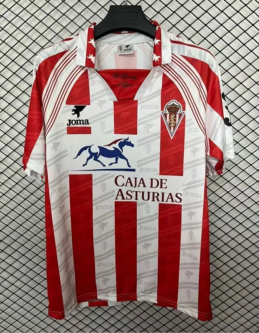 Sporting Gijón 1995/96 Heim Trikot — 2