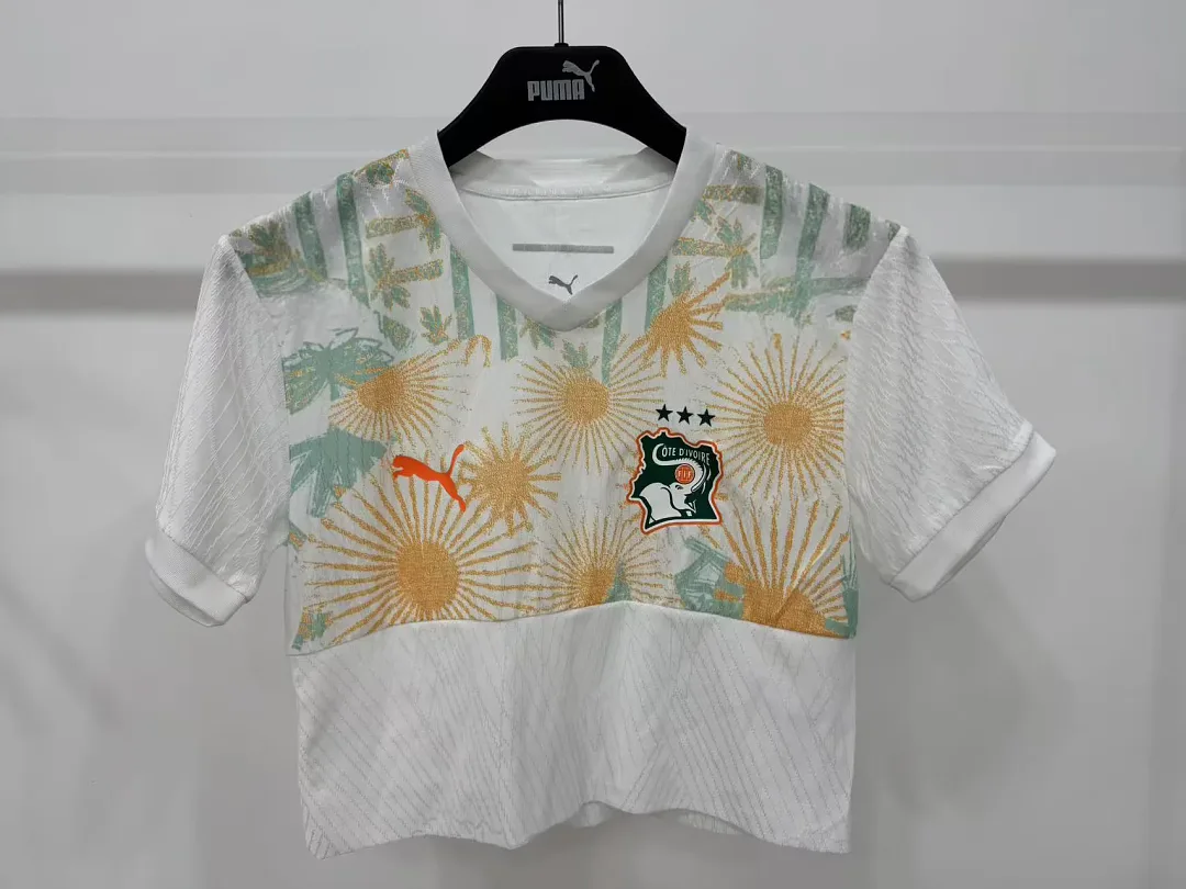Costa de Marfil 2026 Segunda Equipación Camiseta de Mujer — 2
