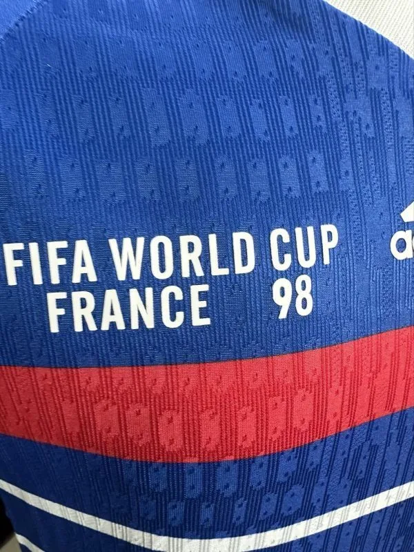 France 1998 Home Shirt Player Version — 2
