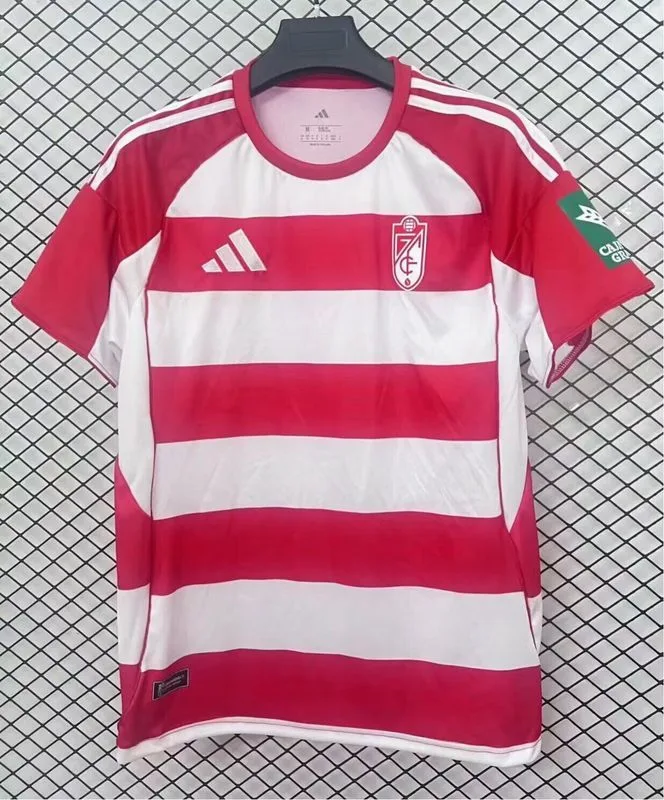 Granada 2025/26 Domicile Maillot Manches Courtes