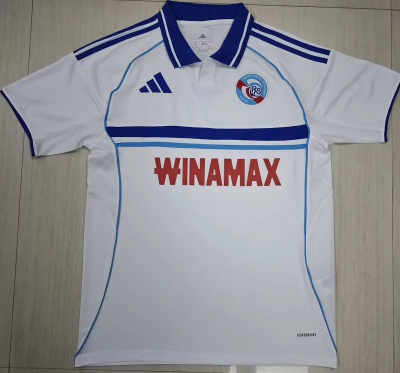 Strasbourg 2025/26 Segunda Equipación Camiseta Manga Corta